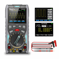 MUSTOOL MDS9208 3 in 1 Oscilloscoop Multimeter Signaalgenerator 12MHz 50Msps Draagbare Hoge Opslagcapaciteit Laag Stroom