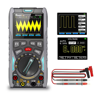 MUSTOOL MDS9208 3In1 Oscilloscoop Multimeter Signaalgenerator 12MHz 50Msps Draagbaar Hoge Opslagcapaciteit Laag Stroomve