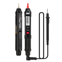 MUSTOOL MT008 2 IN 1 4000 Tellingen Digitale multimeter Pennen Type Professionele AC/DC Spanningsmeter Draagbare Weersta