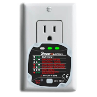 MUSTOOL MT01US Contactdoostester Lekkage Schakelaar Live Draad Neutrale Draad Ground Wire Tester US Plug