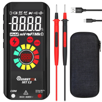 MUSTOOL MT13 Mini Slimme multimeter 3,2 inch Kleurenscherm Digitaal 9999 Counts True RMS multimeter Ingebouwde Oplaadbar