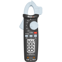MUSTOOL MT666 TRMS Digital Multimeter Clamp Meter AC Current AC/DC Voltage Resistance Temperature Diode Tester Buzzer V~Alert Measurent