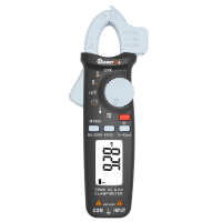 Mustool Mt866 Digital True Rms Auto Ranging Clamp Meter Multimeter Ac Dc Voltage Current Resistance Capacitance Hz Tmeperature Tester Loz V~alert Measurement Live Check