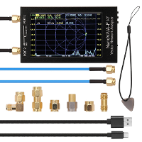 NanoVNA F V2 50kHz 3GHz V5.0 Vector Network Analyzer IPS 4.3Inch LCD Display S A A 2 Antenna Analyzer Short Wave HF VHF