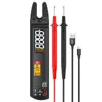 MUSTOOL U0 Hoog Precisie U vormige Klem Multimeter Wisselstroom/Gelijkstroom Stroom Spanning Weerstand T RMS Auto Multim