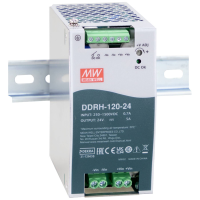 DC/DC CONV 100,8 W DIN RAIL 250 1500 V 12V MEAN WELL DDRH 120 12 1 stuk(s)