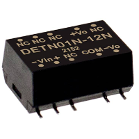 MEAN WELL DETN01M 05N DC/DC converter, SMD 100 mA 1 W Aantal uitgangen: 2 x Inhoud 1 stuk(s)