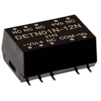 MEAN WELL DETN01N 12N DC/DC converter, SMD 42 mA 1 W Aantal uitgangen: 2 x Inhoud 1 stuk(s)