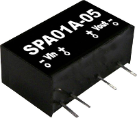 MEAN WELL SPA01A 12 DC/DC convertermodule 83 mA 1 W Aantal uitgangen: 1 x Inhoud 1 stuk(s)