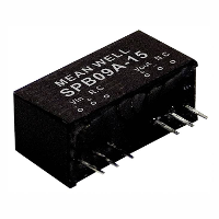 MW Mean Well SPB09C 24 DC/DC convertermodule 375 mA 9 W Aantal uitgangen: 1 x Inhoud 1 stuk(s)