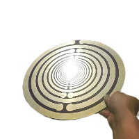 MWO Gepolariseerde Optische Schijf 330mm Verguld Pure Koper Multi golf Oscillator 24 Ring Frequentie Resonantie Verbeter