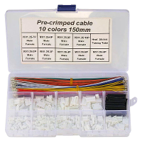 MX1.25Mm Mannelijke Connector Kit 2/3/4/5/6/7/8/9/10P Crimp Terminal Draad Voor Pixhawk APM2.8 Male Plug Elektronisch