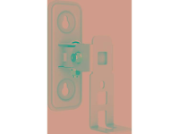 My Wall HS12WL Luidspreker wandbeugel Kantelbaar en zwenkbaar Afstand tot de muur (max.): 86 Mm Wit 1 paar