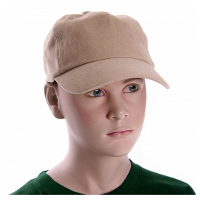 Kinder petjes in beige kleur