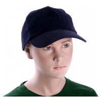 Kinder petjes in navy kleur