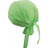 Lime groene hoofddoeken uni 1