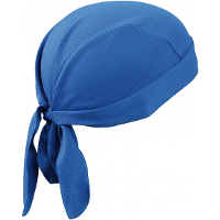 Myrtle Beach sport bandana   blauw   hoofddoek   polyester   volwassenen