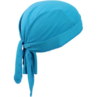 Myrtle Beach sport bandana   turquoise blauw   hoofddoek   polyester   volwassenen