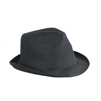 Trilby feesthoedje voor volwassenen   zwart   Carnaval party verkleed hoeden