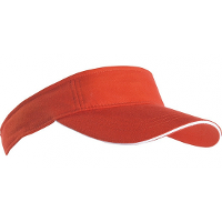 Zonnekleppen oranje