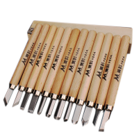 Mytec Mc01005 Boxed Woodworking Knife Wood Carving Knife Multifunctional Utility Knife Rubber Chapter Carving Knife Set