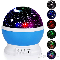 Nachtlampje baby projector