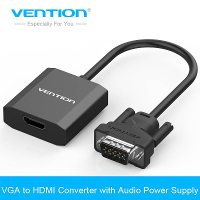 Ventie VGA naar HDMI Converter Kabel Adapter met Audio 1080 P VGA HDMI Adapter voor PC Laptop naar HDTV Projector  Vention