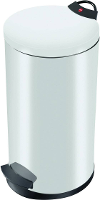 Afvalbak 20 L Hailo T2 L (ã X H) 270 Mm X 595 Mm Wit Voetpedaal 1 Stuks