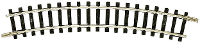N Fleischmann rails (zonder ballastbed) 22233 Gebogen rails R2 24 Â° 228.2 Mm