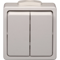 N & L 28386 Compleet Opbouw spatwaterdicht Wit 1 stuk(s)