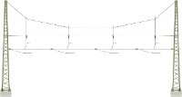 N Viessmann 4363 Bovenleidingportaal 4 sporen 1 stuks