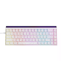 NACODEX x AJAZZ NK68 Bedrade Mechanische Toetsenbord 68 Toetsen RGB Hot Swappable Rode Switch Gaming Toetsenbord