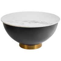 NADINE   Salontafel   Lichtbeige   Gesinterde steen