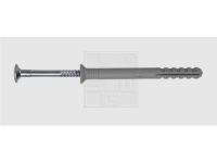 Nagelplug (ã X L) 6 Mm X 60 Mm Nylon, Staal Verzinkt Swg 100 Stuks