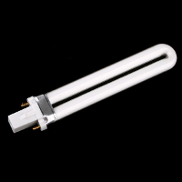 Nail Art 9watt Uv Gel Dryer White Light Lamp Tube Bulb