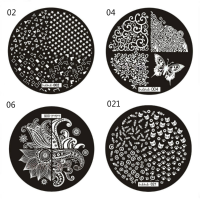Nail Art Image Stamp Plates Polish Stamping Template Diy
