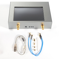 NanoRFE NanoVNA V2 Plus4 Vector Netwerkanalysator Hoge precisie 4GHz frequentiebereik Snelle scansnelheid Volledig alumi
