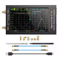 NanoVNA F V3 Vector Netwerkanalysator 1MHz tot 6GHz TDR functie 4,3 inch resistief touchscreen Hoge nauwkeurigheid Snell