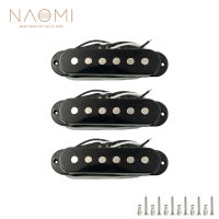 NAOMI 3 stks 48mm Gitaar Pickups Single coil Gitaar Pickup Hals / Midden / Brug Elektrische Gitaar SET Gitaar Accessoire