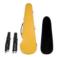 NAOMI 4/4 Full size Bright Light Round Triangle viool koffer