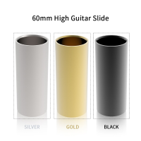 NAOMI 60 MM Rock Verchroomd Blues Gitaar Slider Zeer Gepolijst Elektrische Gitaar Slider Rvs Gitaar Ukulele Mandoline Ge