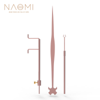 NAOMI Cello Sound Post Gereedschap Set Rvs Soundpost Setters Soundpost Retrievers Soundpost Meters DIY Cello Gereedschap