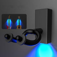 Naomi LED Licht Gitaar Muur Hangers Houder Stand ABS Haken Muurbevestiging Houder Stand voor Elektrische/Gitaar Accessoi