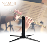 NAOMI Portable Flute Stand Opvouwbare Flute Rest Rack Holder Statief Houder Stand Voor Fluit Houtblazers Instrument Acce