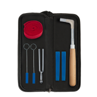 NAOMI Professionele Piano Tuning Tool Kit Kleur Houten Handvat Rechte Stang Achthoekig Hammer Rubber Wedge Mute