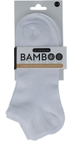 Naproz Bamboo Airco Shortsokken 3 Pack Wit 35 38