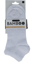 Naproz Bamboo Airco Shortsokken 3 Pack Wit 39 42