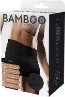 Naproz Bamboo Men's Original Boxer Zwart 2 Pack S
