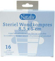 Natalis Wondkompres 8.5X5cm