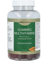 Natupharma Gummies Multivitamine Rood Fruit Sinaasappel